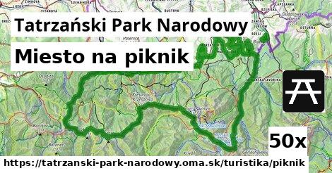 Miesto na piknik, Tatrzański Park Narodowy