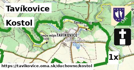 Kostol, Tavíkovice