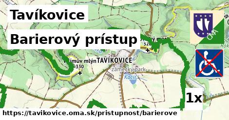 Barierový prístup, Tavíkovice