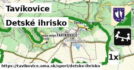 Detské ihrisko, Tavíkovice