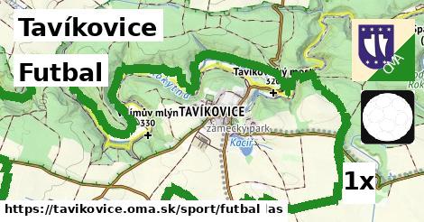 Futbal, Tavíkovice