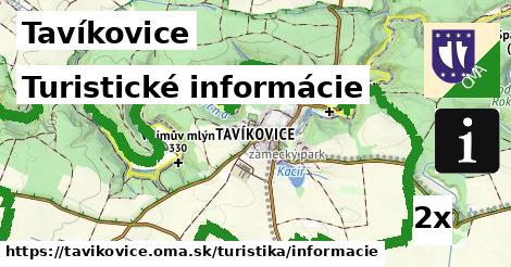 Turistické informácie, Tavíkovice