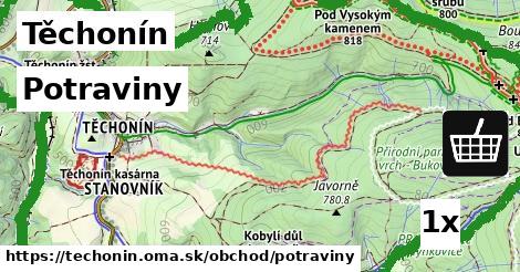 Potraviny, Těchonín