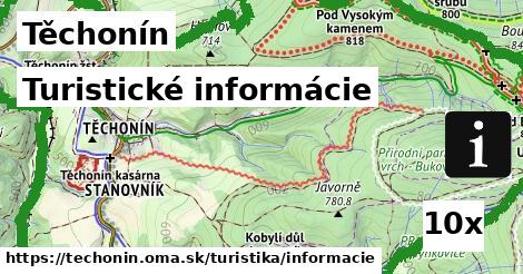 Turistické informácie, Těchonín