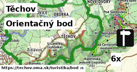 Orientačný bod, Těchov