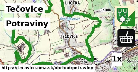 Potraviny, Tečovice