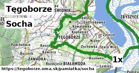 socha v Tęgoborze
