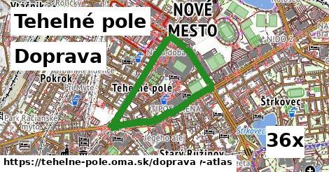 doprava v Tehelné pole