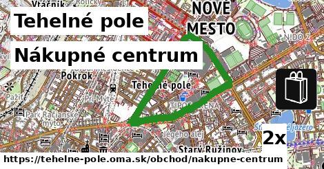 Nákupné centrum, Tehelné pole