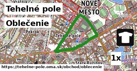 Oblečenie, Tehelné pole