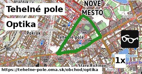 Optika, Tehelné pole