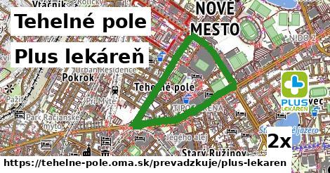 Plus lekáreň, Tehelné pole