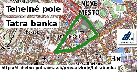 Tatra banka, Tehelné pole