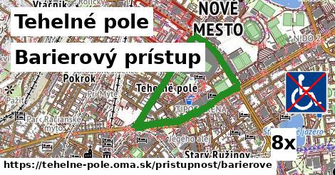 Barierový prístup, Tehelné pole