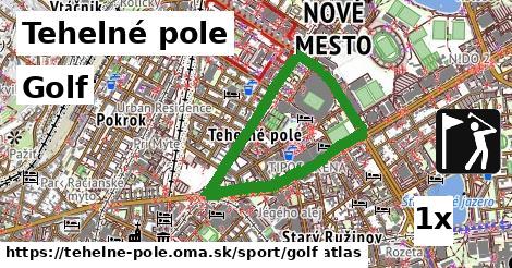 Golf, Tehelné pole