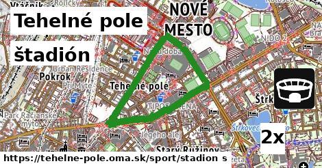 štadión, Tehelné pole