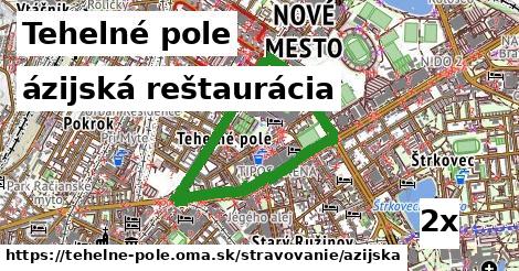 ázijská reštaurácia, Tehelné pole