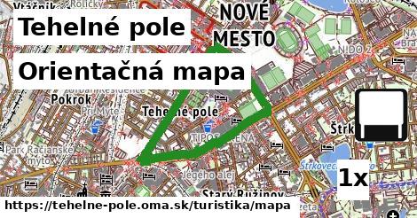 Orientačná mapa, Tehelné pole