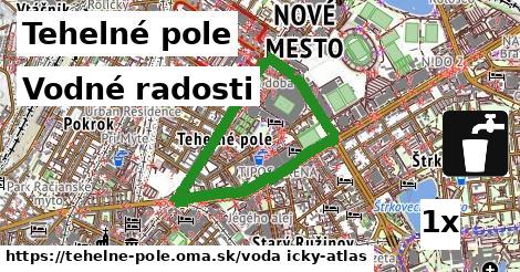 vodné radosti v Tehelné pole