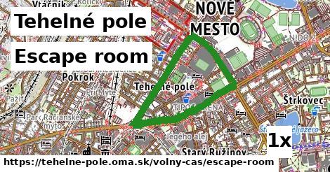 Escape room, Tehelné pole