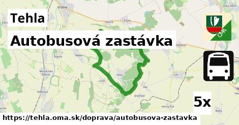 Autobusová zastávka, Tehla