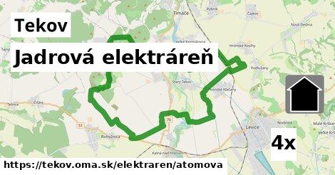 Jadrová elektráreň, Tekov