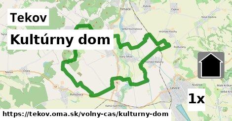 Kultúrny dom, Tekov