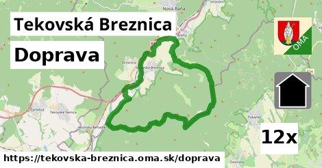 doprava v Tekovská Breznica