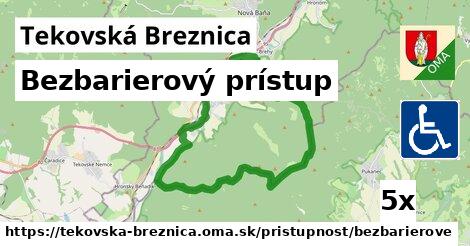 Bezbarierový prístup, Tekovská Breznica