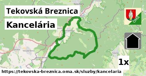 Kancelária, Tekovská Breznica