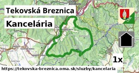 kancelária v Tekovská Breznica