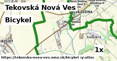 bicykel v Tekovská Nová Ves