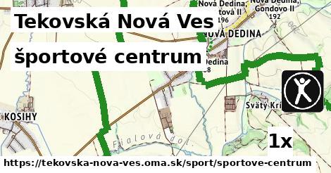 športové centrum, Tekovská Nová Ves