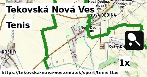 Tenis, Tekovská Nová Ves