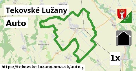 auto v Tekovské Lužany