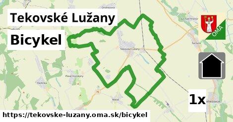 bicykel v Tekovské Lužany