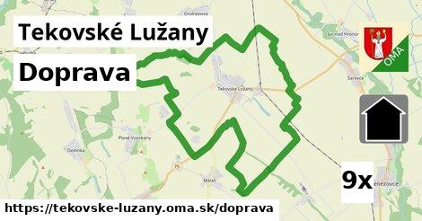 doprava v Tekovské Lužany