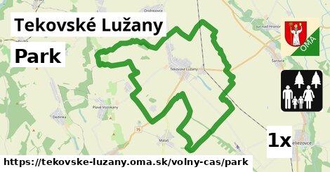 Park, Tekovské Lužany