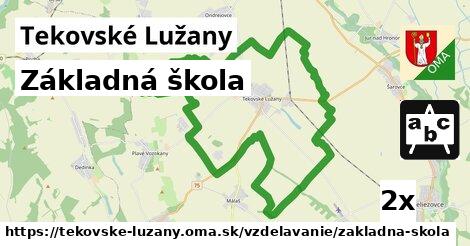 Základná škola, Tekovské Lužany