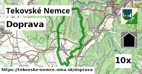 doprava v Tekovské Nemce