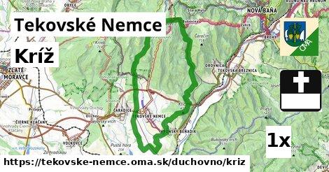 Kríž, Tekovské Nemce