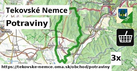 Potraviny, Tekovské Nemce