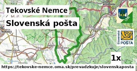 Slovenská pošta, Tekovské Nemce