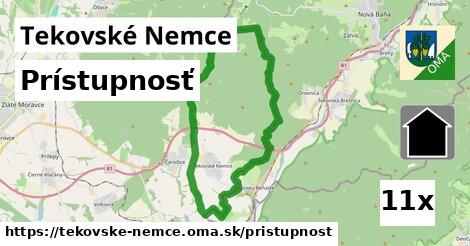 prístupnosť v Tekovské Nemce