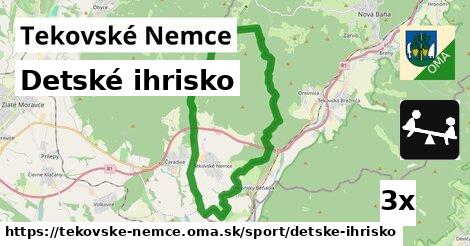 Detské ihrisko, Tekovské Nemce