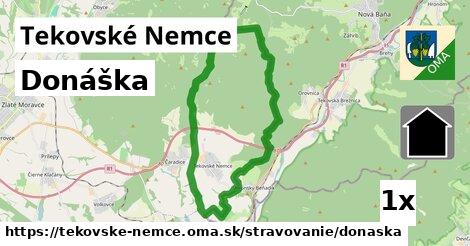 Donáška, Tekovské Nemce