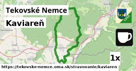 kaviareň v Tekovské Nemce