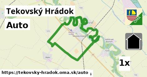 auto v Tekovský Hrádok