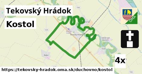 Kostol, Tekovský Hrádok