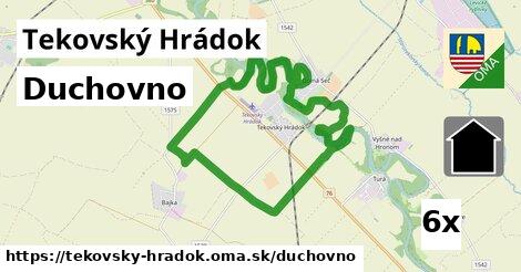 duchovno v Tekovský Hrádok